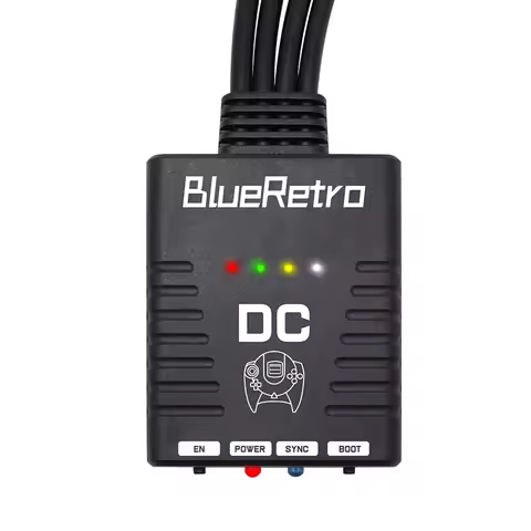 DreamCast BlueRetro Wireless Controller Adapter for Dreamcast Game Console Support for Wii/Switch/PS3/PS4/PS5/Xbox One Gamepad
