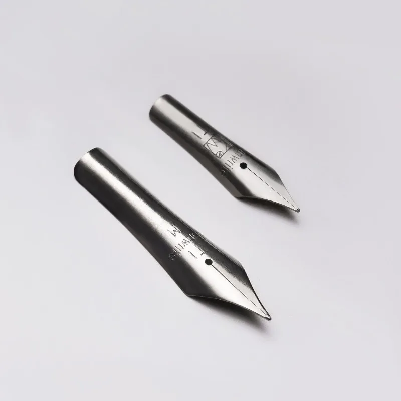 Kanwrite No.6/# 6 titanium alloy pen tip, Fountain pen replacement tip compatible with BOCK/JOWO assembly universal EF F M Nib