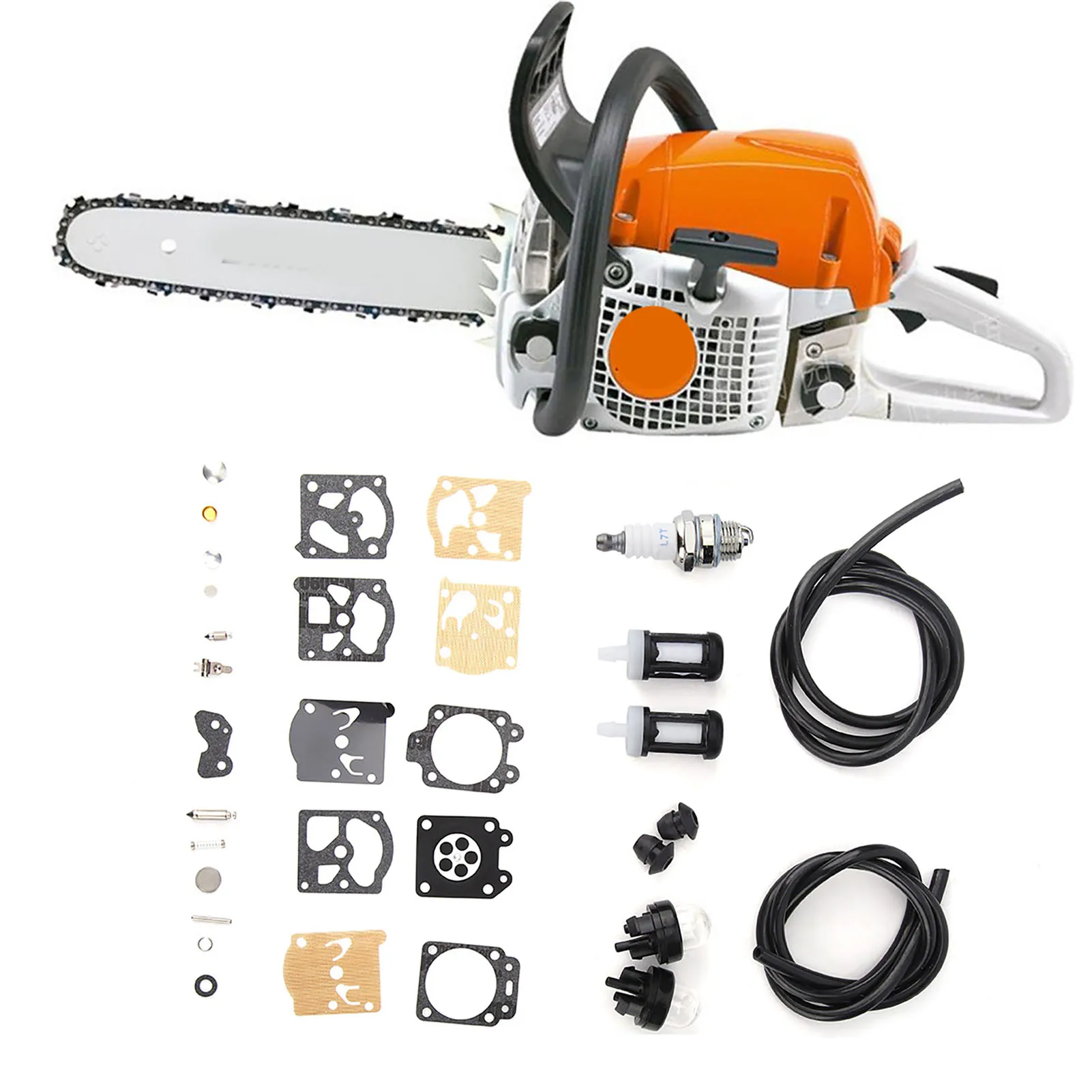 ZK20 Vergaser-Reparaturfilter-Set, passend für STIHL FS36 FS40 FS44 Rasentrimmer-Ersatz