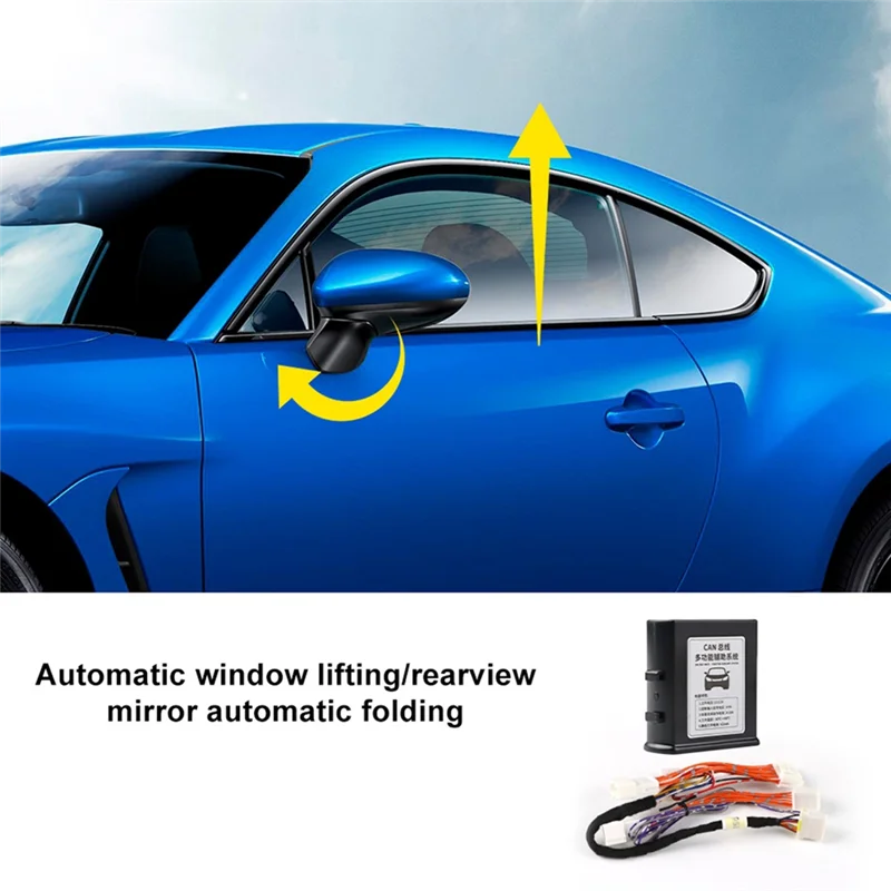 Classy-For Subaru BRZ Toyota GR86 2021-2024 Automatic Window-Lifting Closer Rearview Mirror Deploy Folds Controller