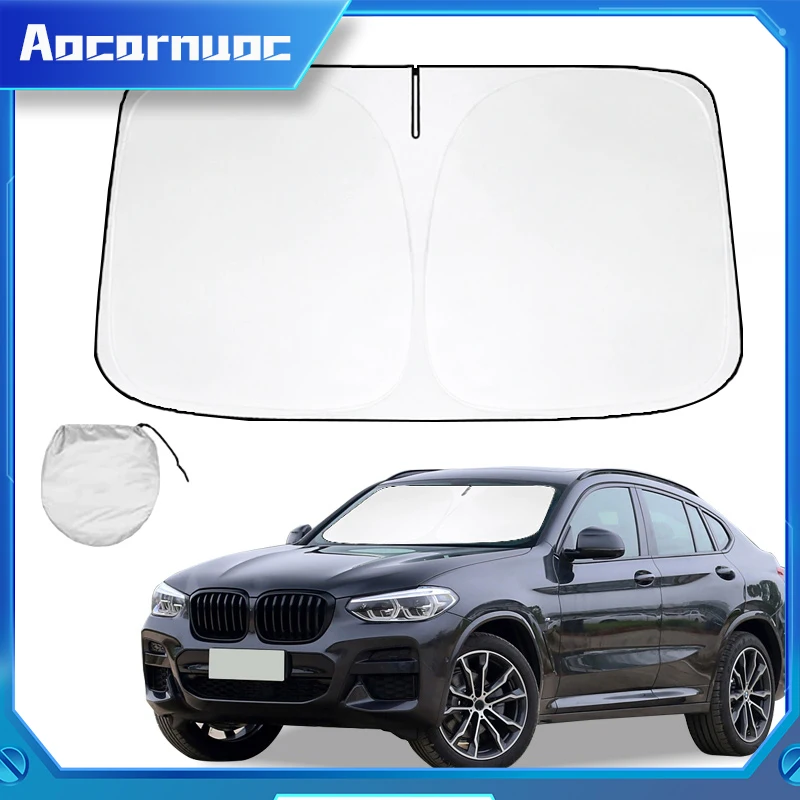 

For BMW X4 G30 G20 E46 E90 F10 F30 F20 E36 E87 Car Window Sunshade Cover Sun Shade Windshield Visor Protector Windscreen