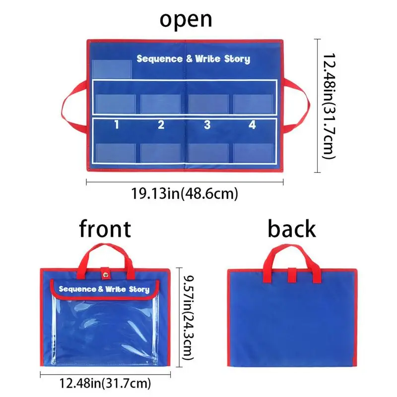 Imagem -06 - Sequenciamento Cartões Conjunto For Kids Pocket Chart Cards Storytelling Sentence Building Ajudante Comunitário