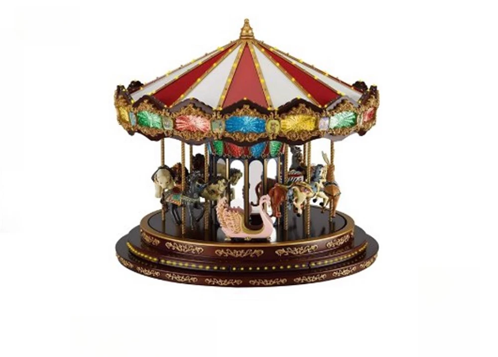Carousel Music Box Ornament Birthday Valentine Christmas Gift Girl  Girlfriend