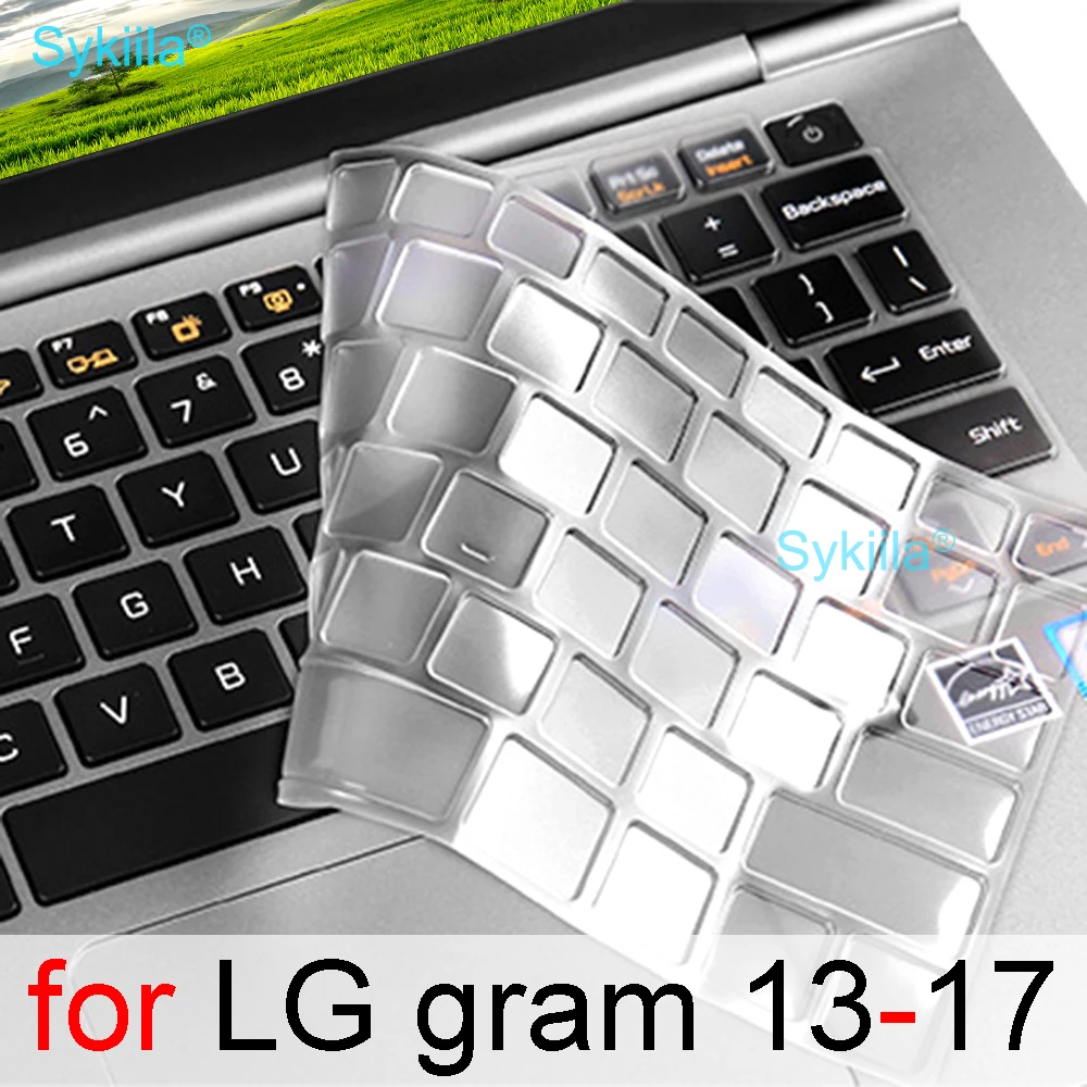 

Keyboard Cover for LG gram 17 Pro 17Z95P 17Z90P 17Z990 17Z90T 17Z90Q 17Z90R 17Z90S 17Z90N 17Z95N Silicone Protector Skin Case
