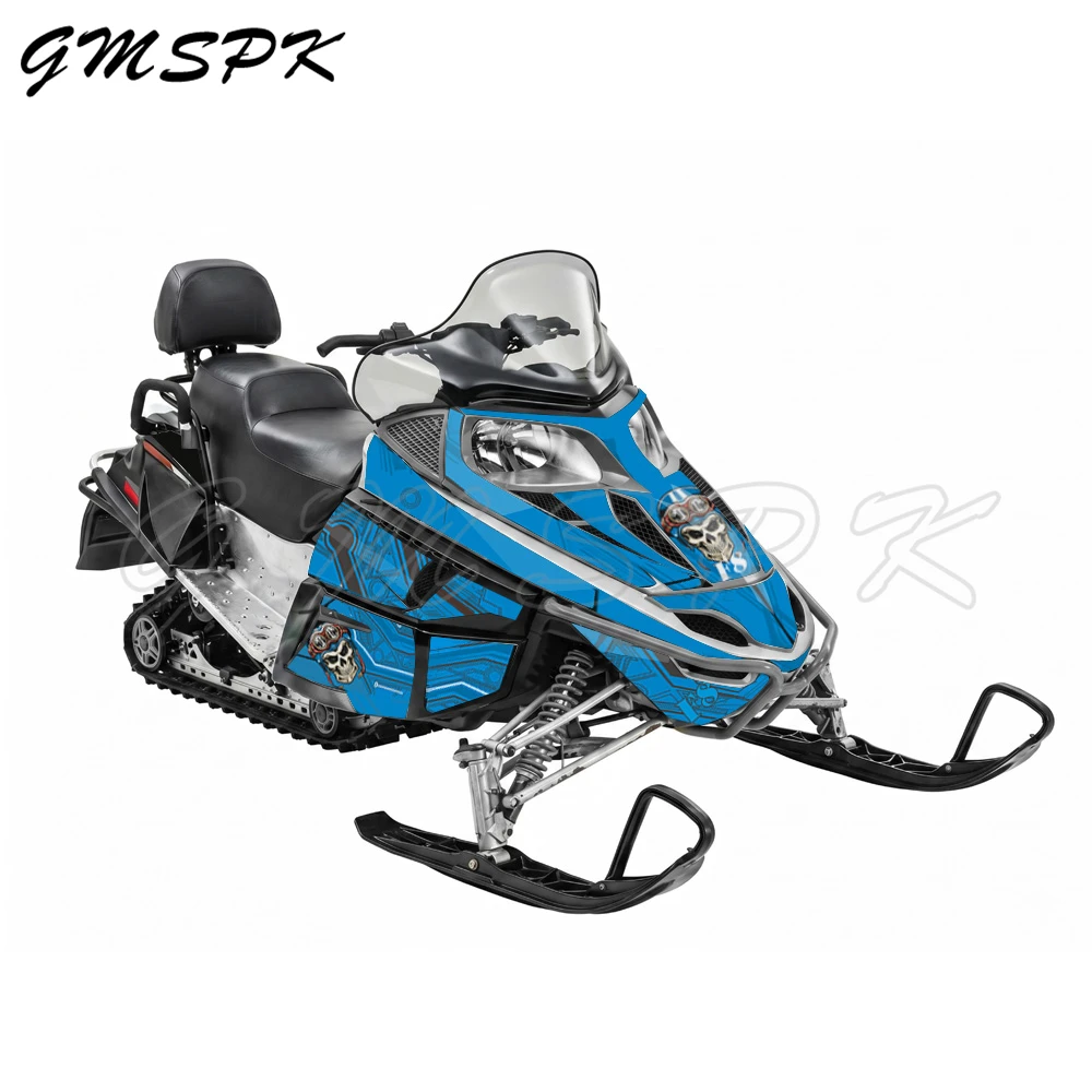 Snowmobile Background Stickers Fit for Arctic Cat F-8 F8 2007 2008 2009 2010 2011 2012 2013 Full Fairing Graphics Decals Kit