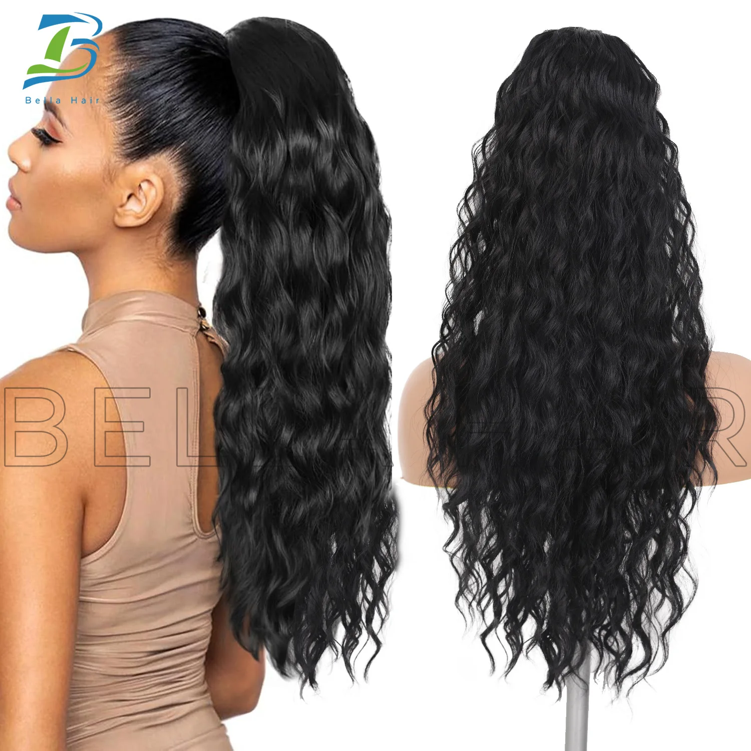 long-wavy-synthetic-drawstring-ponytail-hair-extension-fluffy-curly-pony-tail-elastic-net-cosplay-daily-party-costume