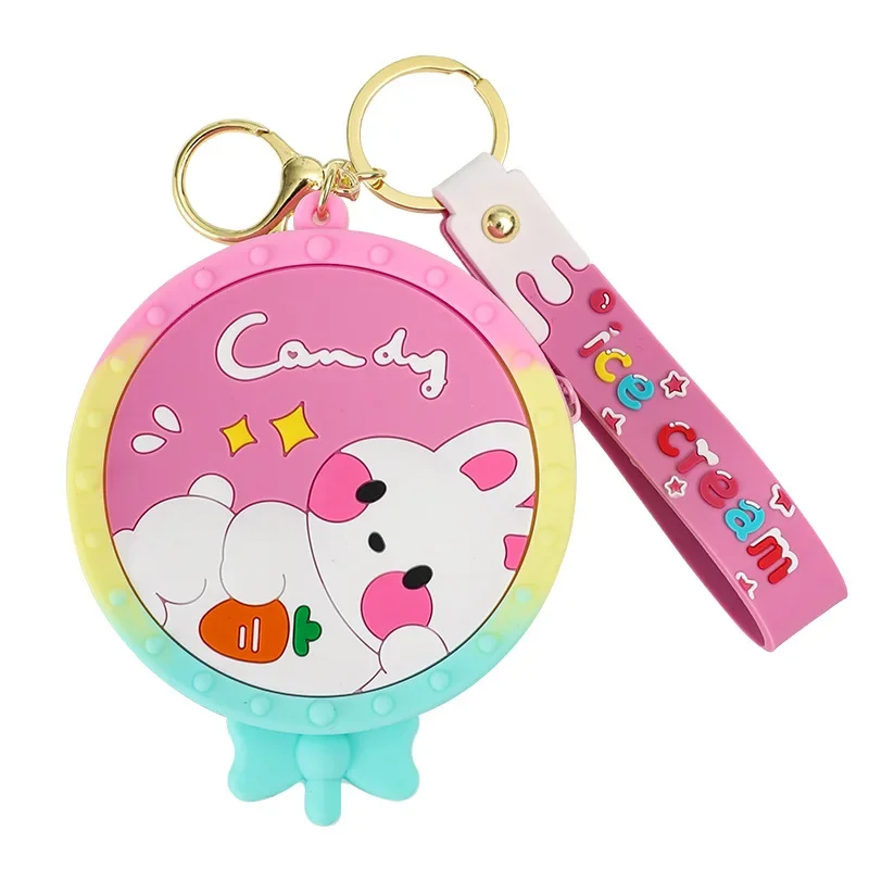 2025 Minso Mini Rat Killer Pioneer Silicone Stress-Relieving Coin Purse Keychain Pendant Coin Earphone Case Pendant