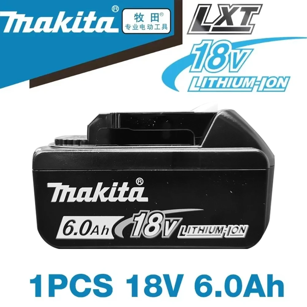 

Makita Upgraded BL1860 Rechargeable Battery 18V 6Ah Lithium for Makita 18V Battery BL1840 BL1850 BL1830 BL1860B LXT 400