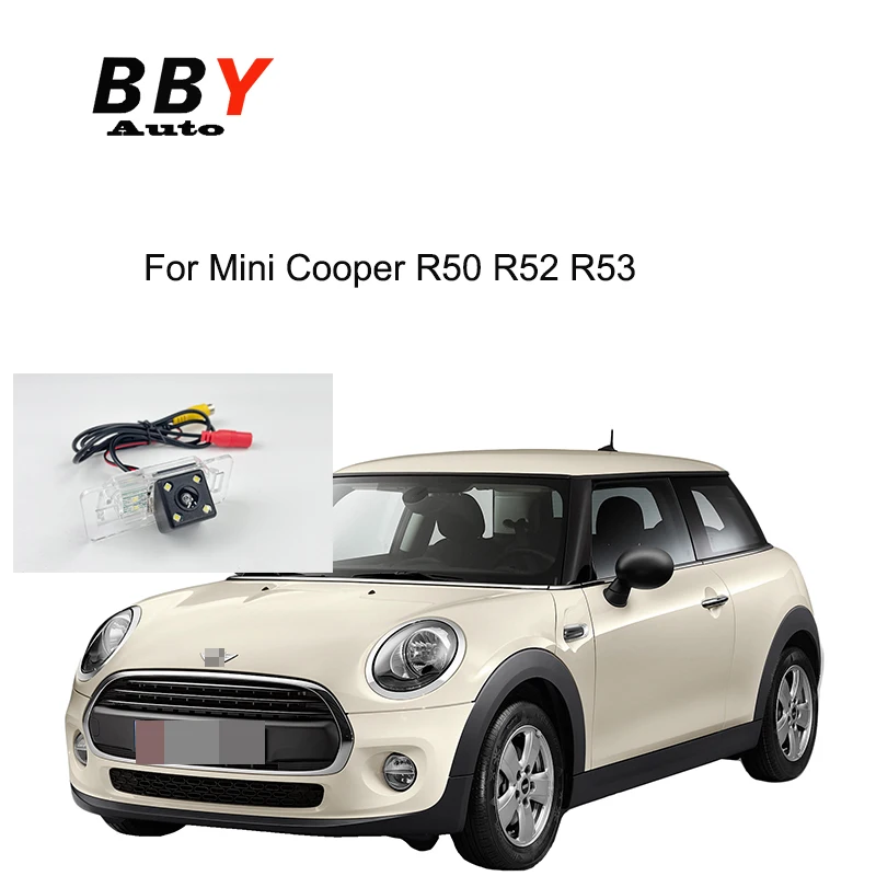 

Камера заднего вида для Mini Cooper R50 R52 R53, резервная камера ночного видения для парковки, номерного знака, камера заднего вида