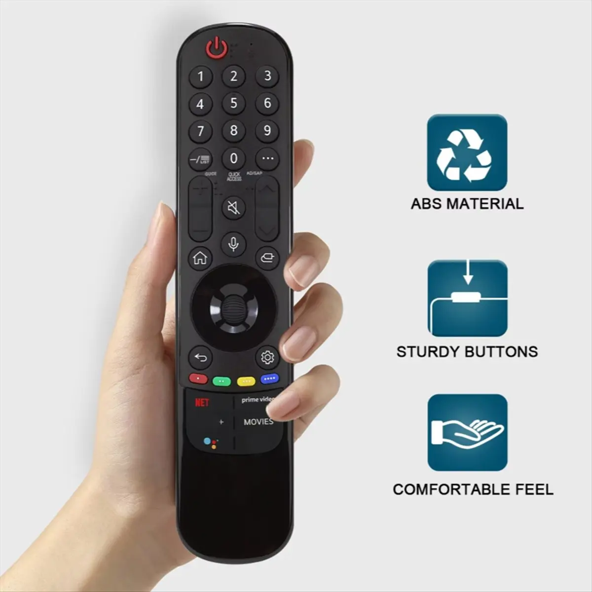 A69ZBG! MR21GA Remote Control for Smart TV Remote Control Replacement with Voice for AKB76036509 43NANO75