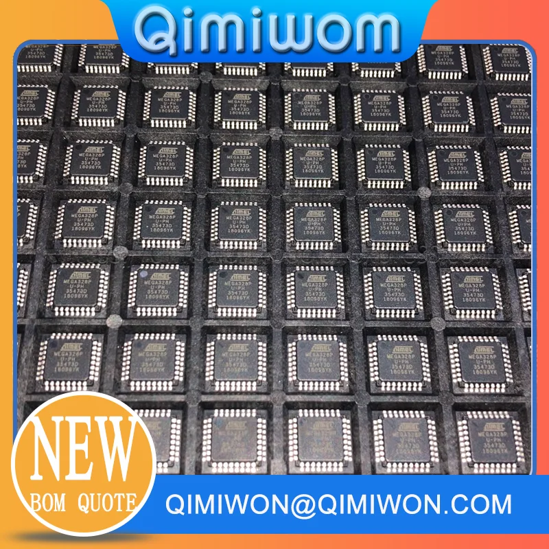 

100% New Original ATMEGA328P ATMEGA328P-AU MEGA328P 328P TQFP32