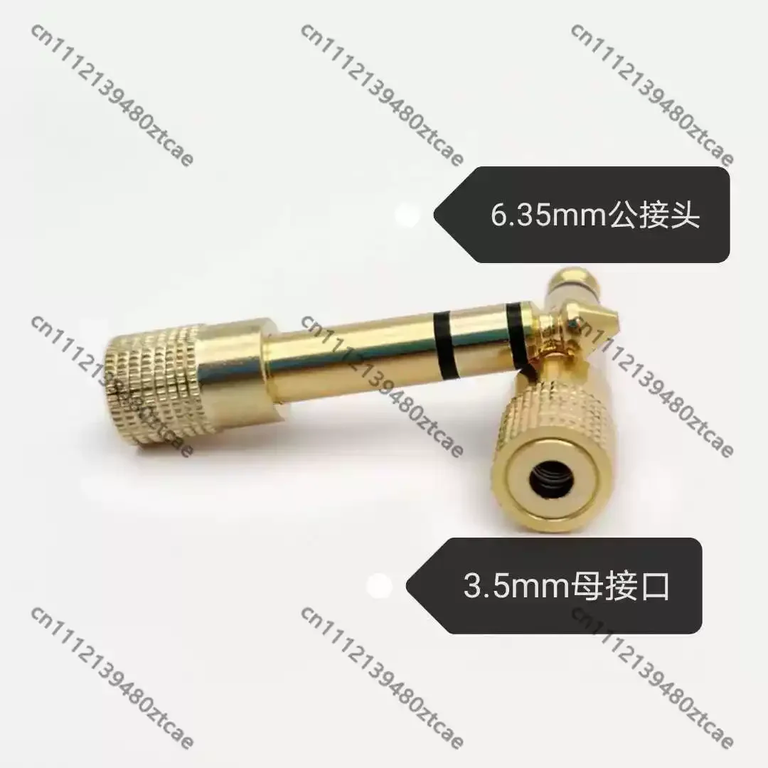 6.5mm to 3.5mm Audio Adapter, Guitar Piano Microphone Headphone Converter