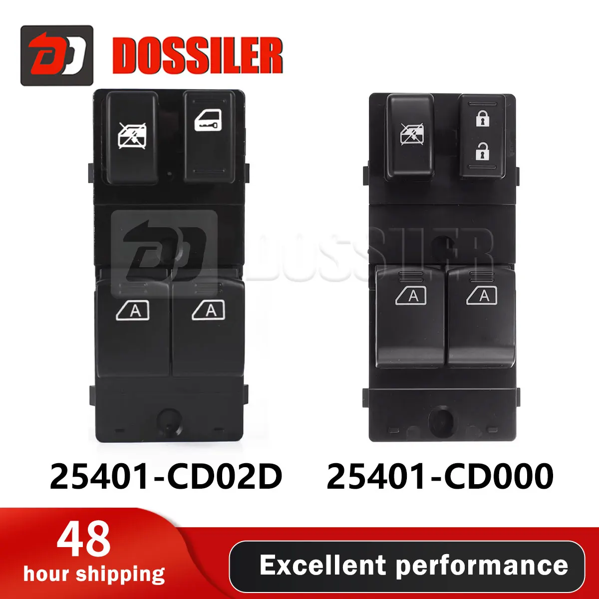 

25401-CD000 25401-CD02D Главный переключатель окна, совместимый с Nissan 350Z 2008-2013 Altima Titan NV200 Quest Infiniti 2003-2008 гг.