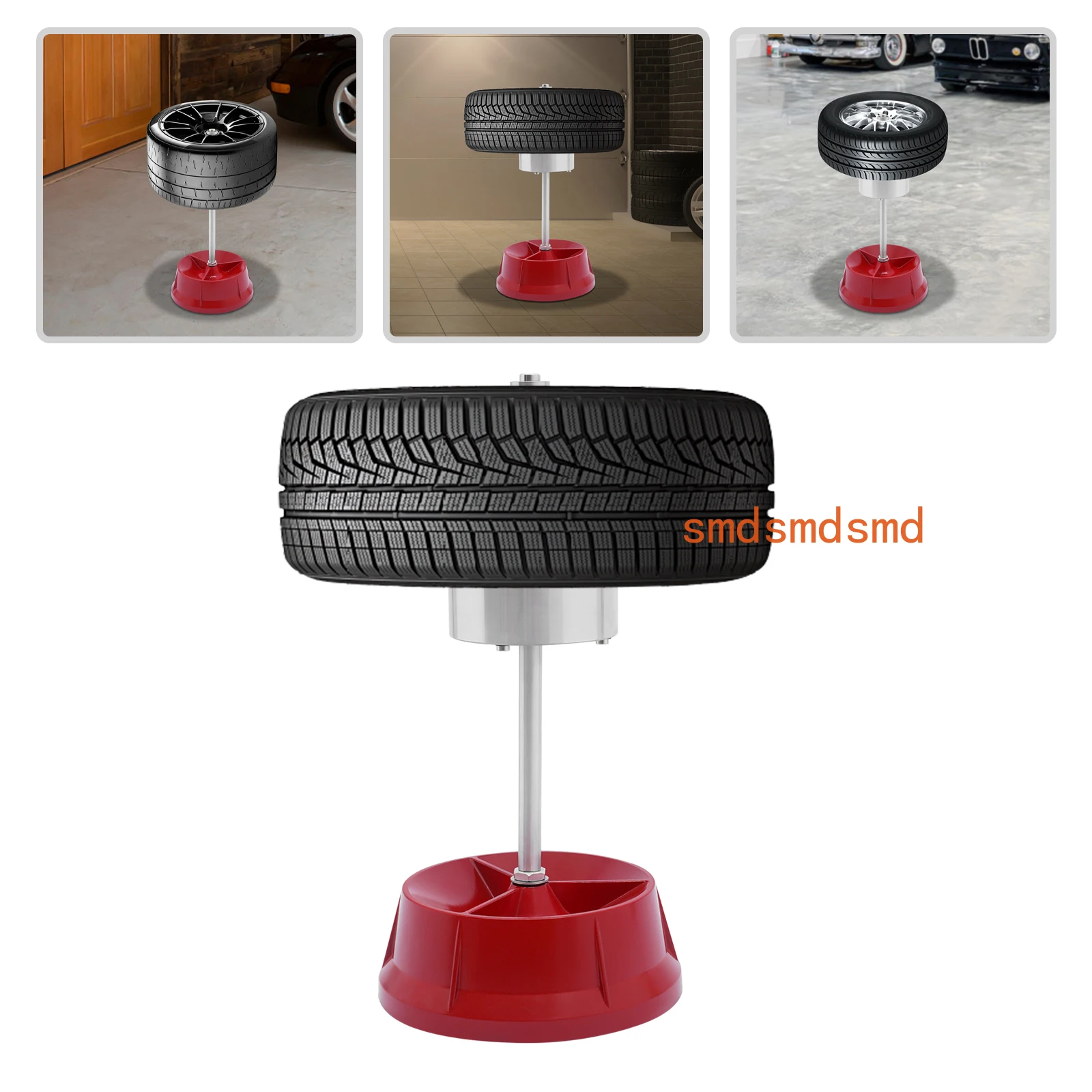 

Portable Tire Balancing Machine, Aluminum Alloy Build, Easy Setup and Cleaning, Provides Quick Diagnostics for Safe