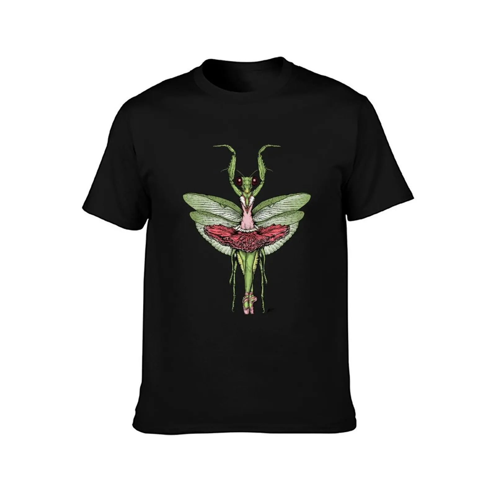 Mantis Ballet T-Shirt Outdoor Work Short Sleeve Top T-Shirt