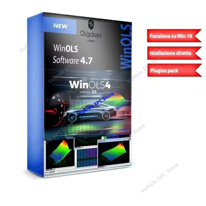 2026 Hot! Winols 4.7 Auto Repair Software for Windows 10/11/2025 - Alldata10.53 Included Latest Version Vehicle Diagnostic Tool