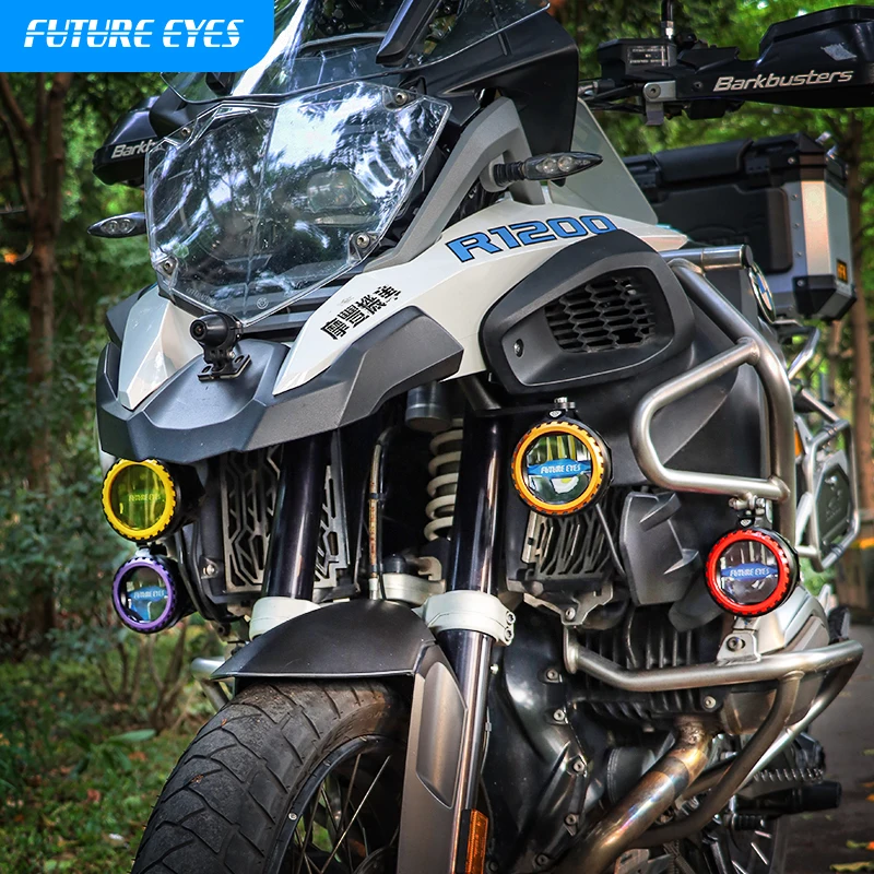 FUTURE EYES PL40 180W Magnetic Switch LED Fog Motorcycle Auxiliary Spotlight