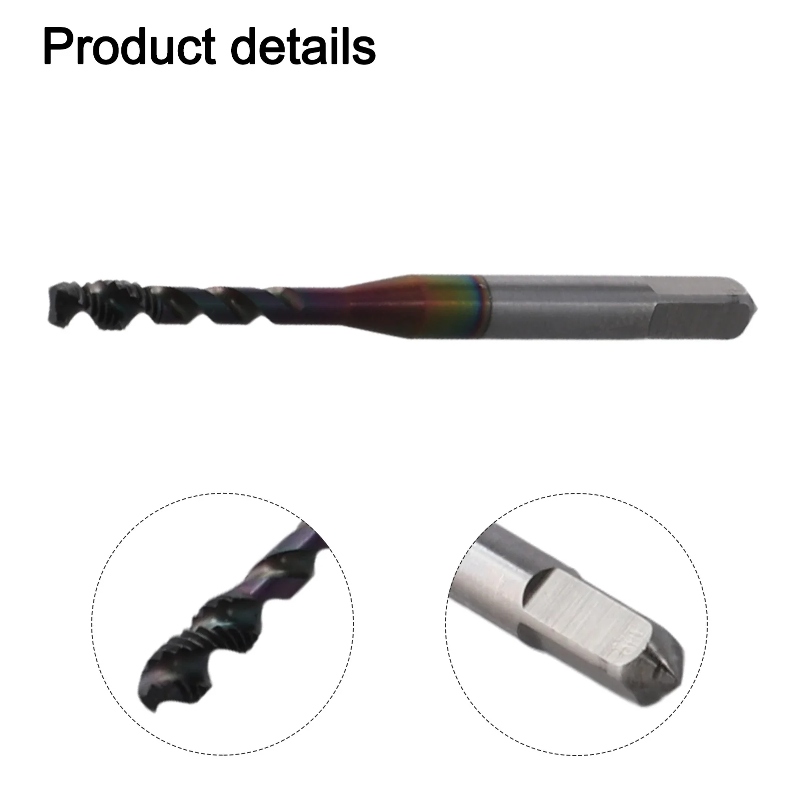 

High-speed Operations Aluminum Tapping Tool Aluminum Tap High-speed Steel Tap Clean Tapping Process For Drilling Machines