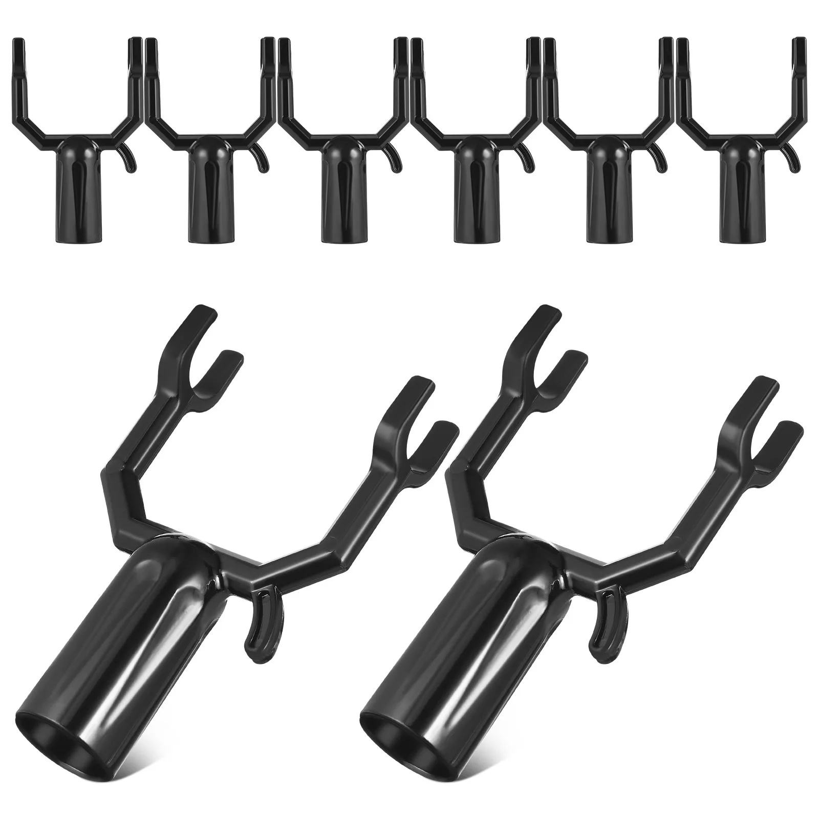 8Pcs Tree Branch Support Stand Heavy Duty Aluminum Alloy Fruit Tree Limb Holder for Prevention Stable Orchard