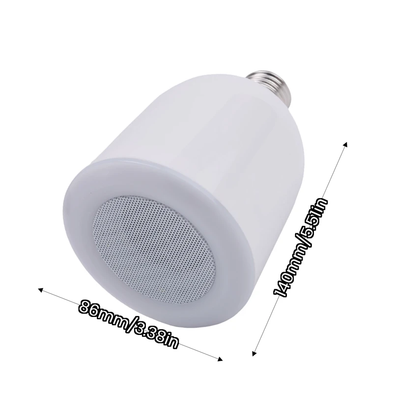 Lampade per altoparlanti musulmani corano lampadina a luce notturna a LED dimmerabile, Mini lettore MP3 Bluetooth portatile intelligente con