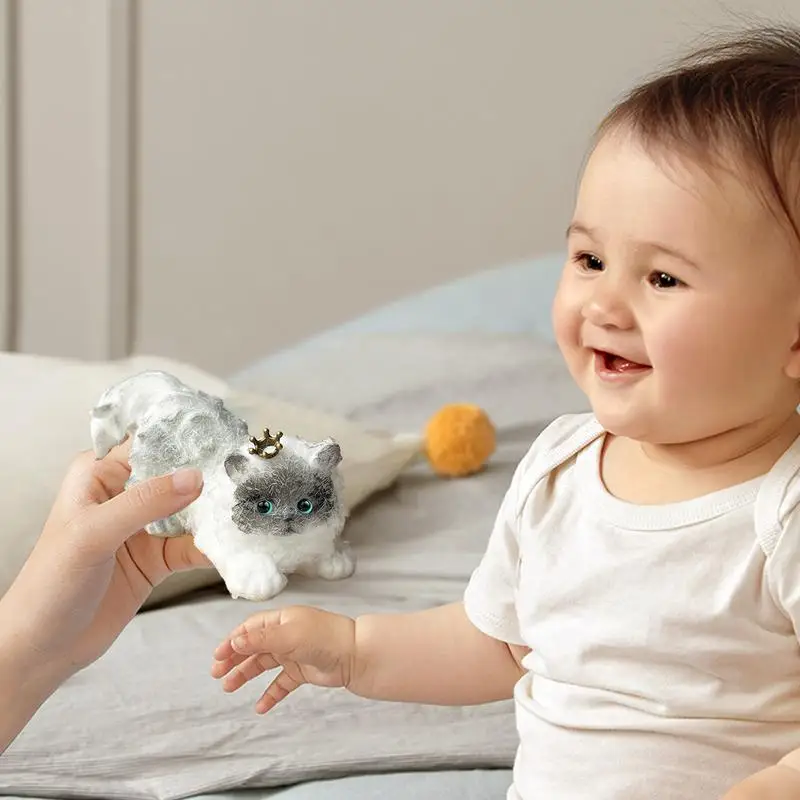 Juguetes de animales suaves para apretar, pelota elástica de gato de crecimiento lento, novedad para niños, juguetes para apretar a mano para todas las edades, amigos y familiares