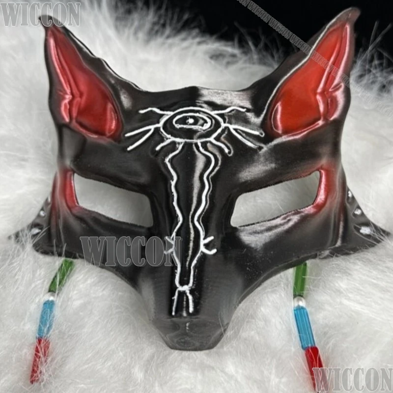 Máscara de Arknights Alter Lappland The Wasteland, accesorio de cosplay de personaje de videojuego de anime, para Comic Con, Halloween, Navidad, Carnaval, Moe