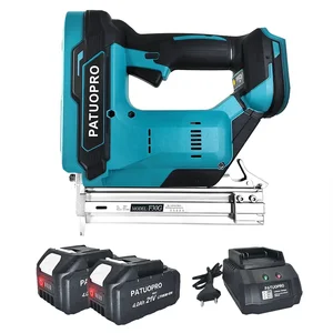 Patuopro -Nagelpistole ohne Bürste F30G F30G Rotes drahtloses Hefter Haus DIY Elektrische Werkzeuge 8 Hauptverkäufe Staplerbatterie - №6