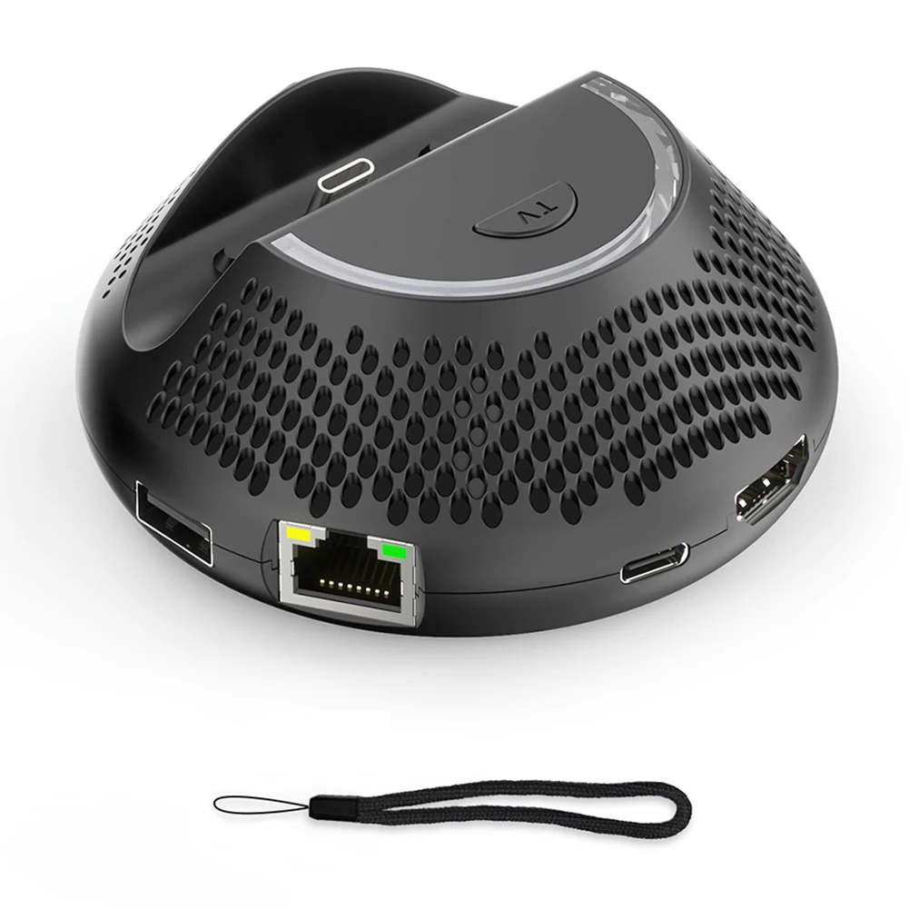 Док-станция для телевизора, подставка для зарядки с выходом 4K HDMI/портом типа C/USB для игровых аксессуаров Nintendo Switch2