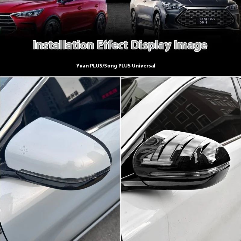 For BYD Seal U Sealion 6 Song Plus DM-i Atto 3 Yuan Plus Side Mirror Shell Anti-Collision Protective Cover Exterior Styling Part