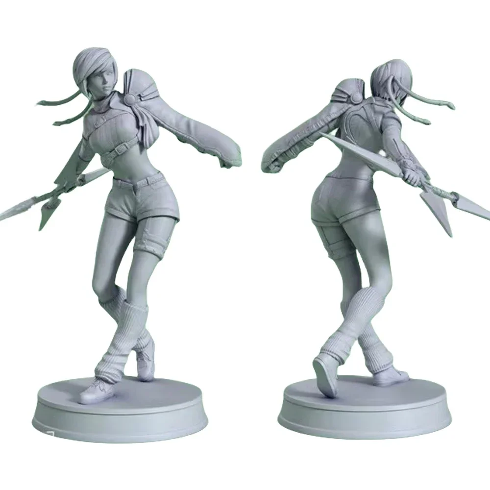 Yuffie Figure Miniature Model 1:24 Resin Model Kit Unpainted Plastic Model Kit A1942