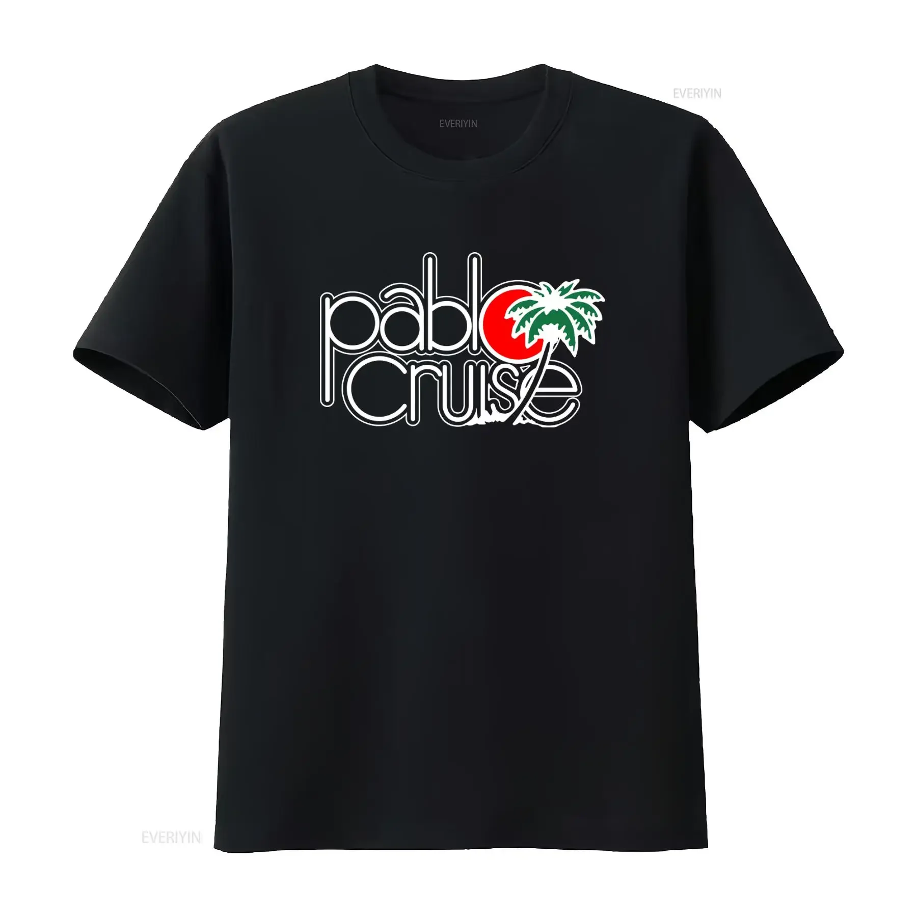 1970s Vintage Pablo Cruise T Shirt Blue Purple S M Classic Yacht Rock Band Design with Palm Tree Sun Motif vintage Washed