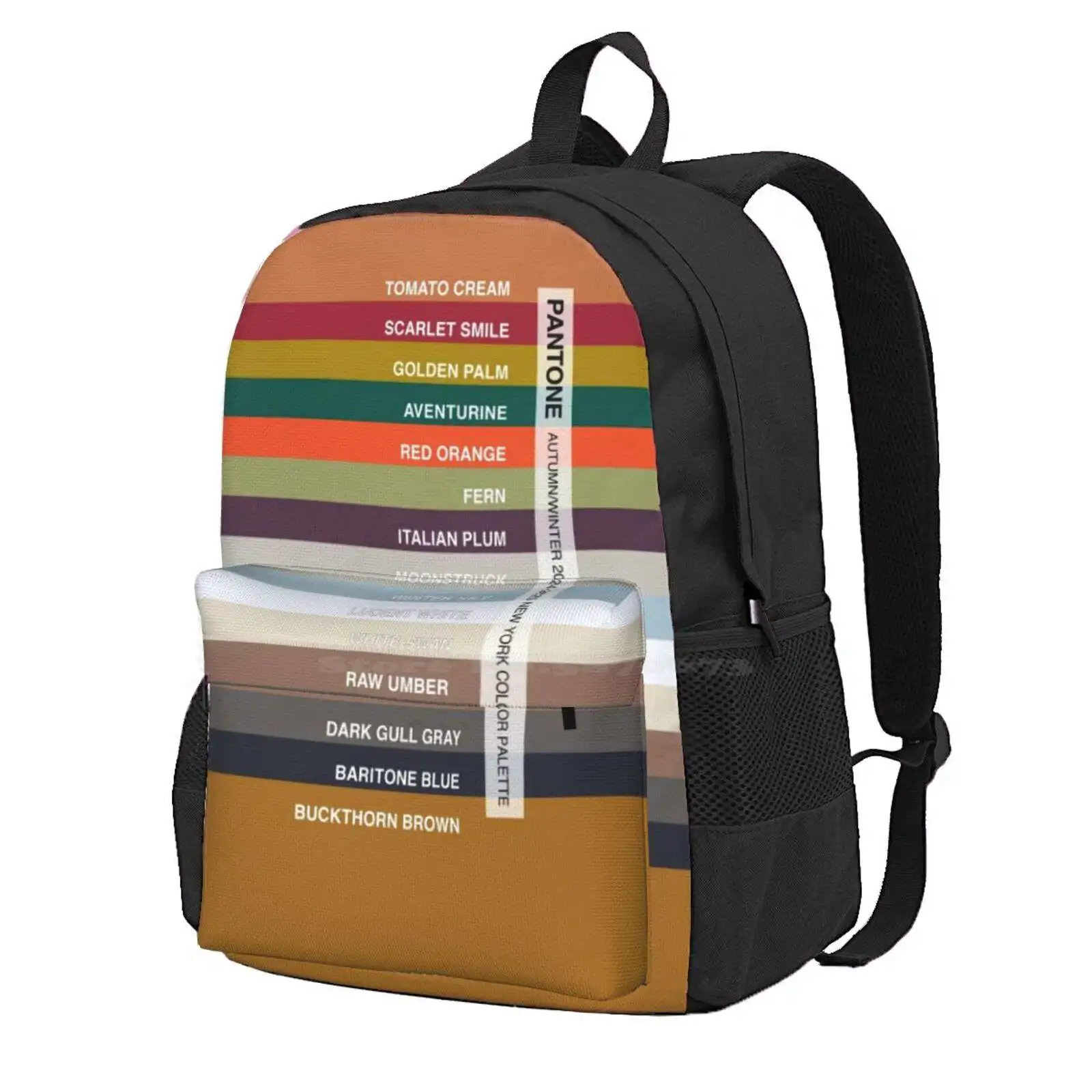 New York Fashion Week Palette, Autumn Winter 2024-25 - 15 Colors With Color Names Hot Sale Schoolbag Backpack Fashion Bags New