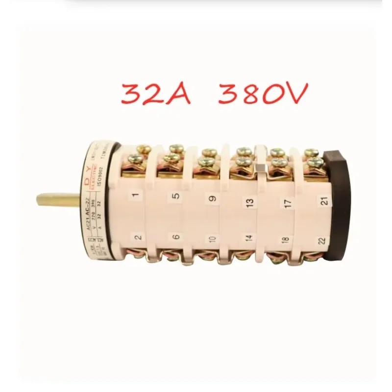 

32A 380V Tyre Changer Switch Two-speed Motor Forward Reverse Switch Tire Repair Replacement Accessories