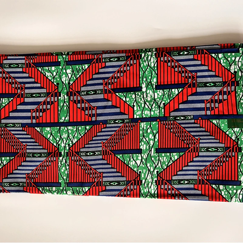 2024 Holland wax fabric New arrival 100% cotton  tissu african fabric Ankara wax Ghana style 6 yards