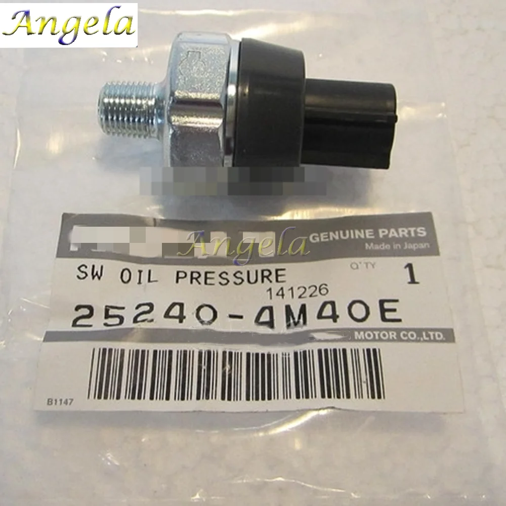 2 sztuk OEM 25240-4M40E Nissann czujnik-ciśnienie oleju 252404 m40e M M35/45 Q50