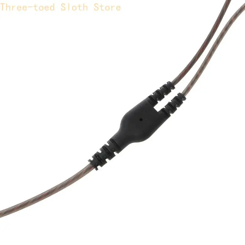 헤드폰 마이크 케이블 코드 3.5mm 인터페이스 명확한 사운드 오디오 코드 1.2M E74A
