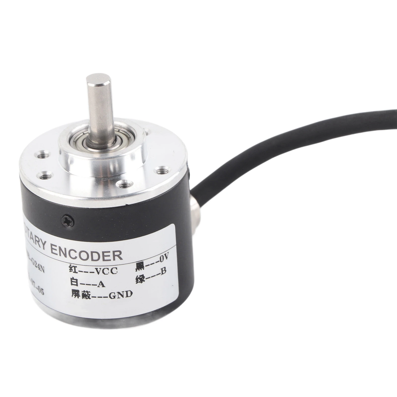 

600P/R Magnetoelectric Incremental Rotation Encoder 5V‑24V 2‑Phases Shaft 6mm Magnetoelectric Rotation Encoder Sensor
