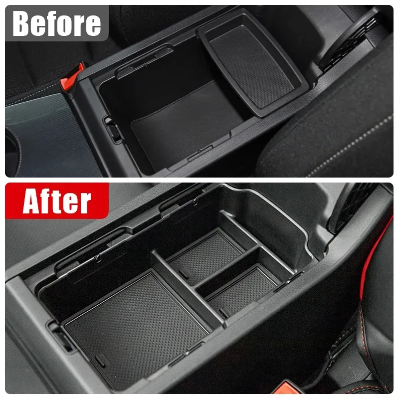 New Upgraded ABS plastic Material Car Center Console Armrest Box Storage Box For Honda Civic 11th Gen 2021 2022 2023 Accessories