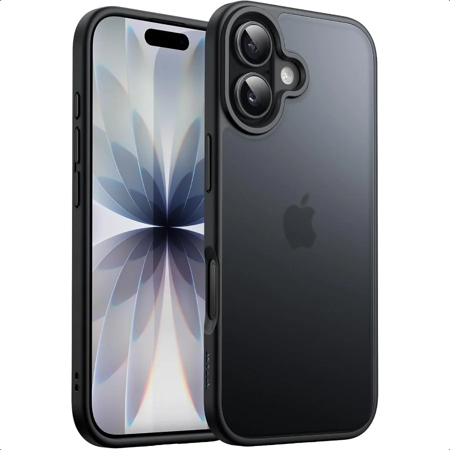 

h Матовый чехол для iPhone 17, 6,3-дюймовый противоударный чехол в стиле милитари с защитой от падения, матовый полупрозрачный чехол для телефона, минималистичный чехол An