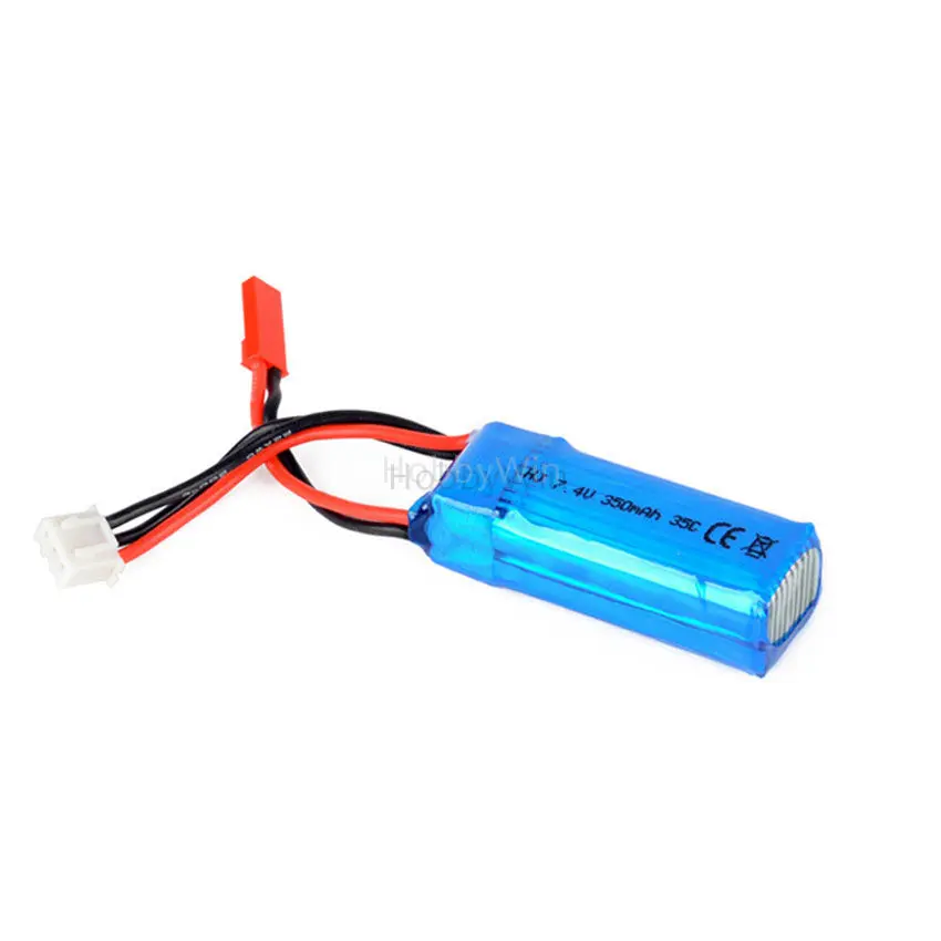 7.4V 2S 350mAh 35C LiPO battery JST plug for DLG1000 glider /TDS 130 series /ESKY 300 F300BL RC helicopter