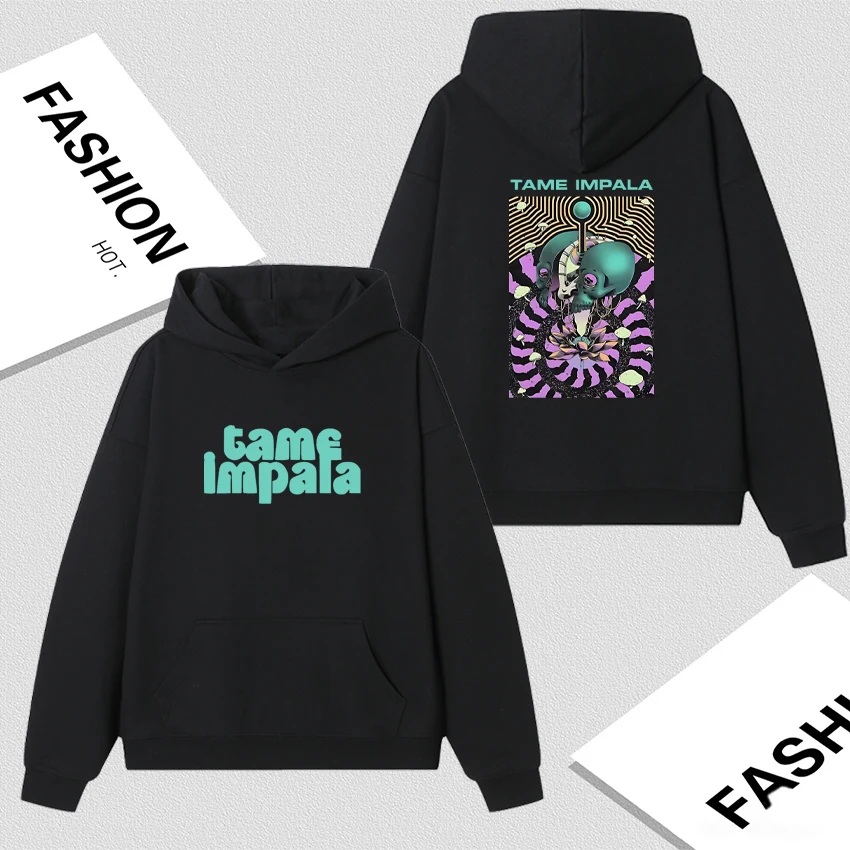 

Vintage Rock Band Tame Impala Hoodies Men Women Harajuku Fashion Gothic Sweatshirts Oversized Long sleeve Streetwear Pullovers