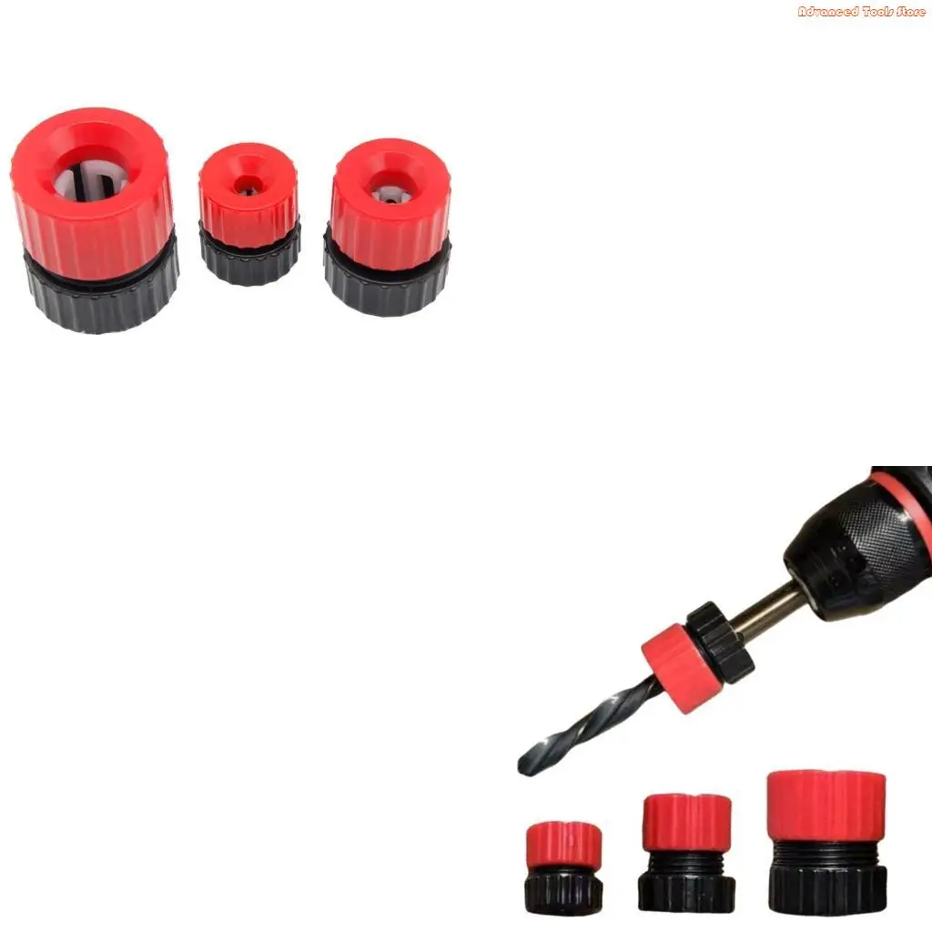 Adjustable Depth Guide Stop Collars 3-13mm Size Ranges for Drill Bit Carpentry W91B