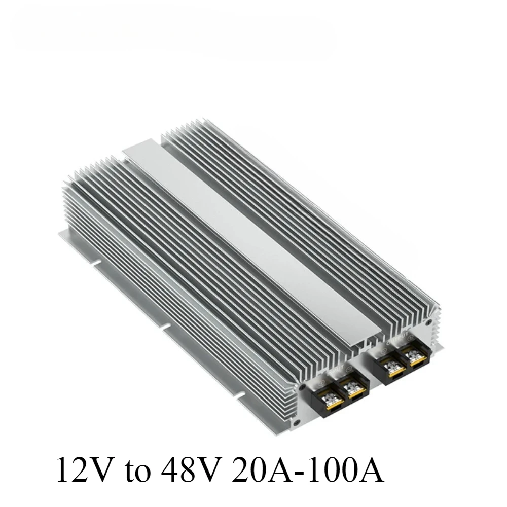 12V to 48V 20A-100A Boost DC Converter Step-up 12 Volt to 48 Volt Voltage Regulator for Electric Cars AUTOMOTIVES