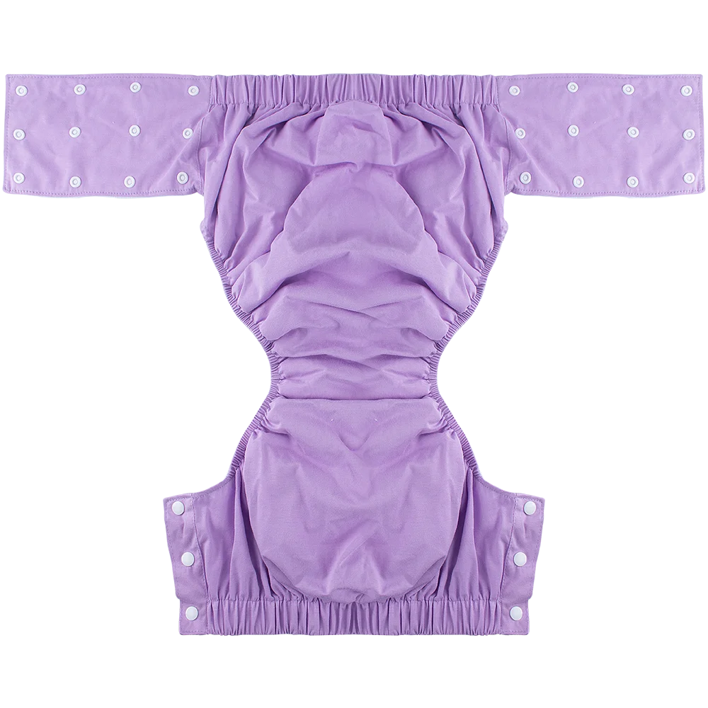 1Pc 코튼 컴포트 성인 기저귀 바지 환자, 노인 남성 및 여성 요실금 바지를위한 대형 빨 수있는 천 기저귀