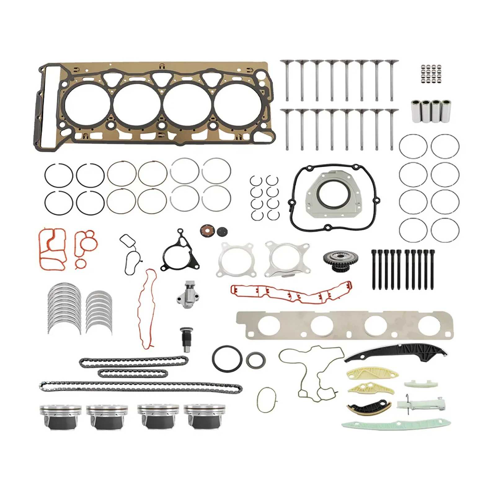 Full Gasket Set  Piston Timing Kit for VW Golf Jetta Tiguan Audi A4 A6 Q5 Ea888 2.0t 2013-2018 06H103483C 06H107065DD