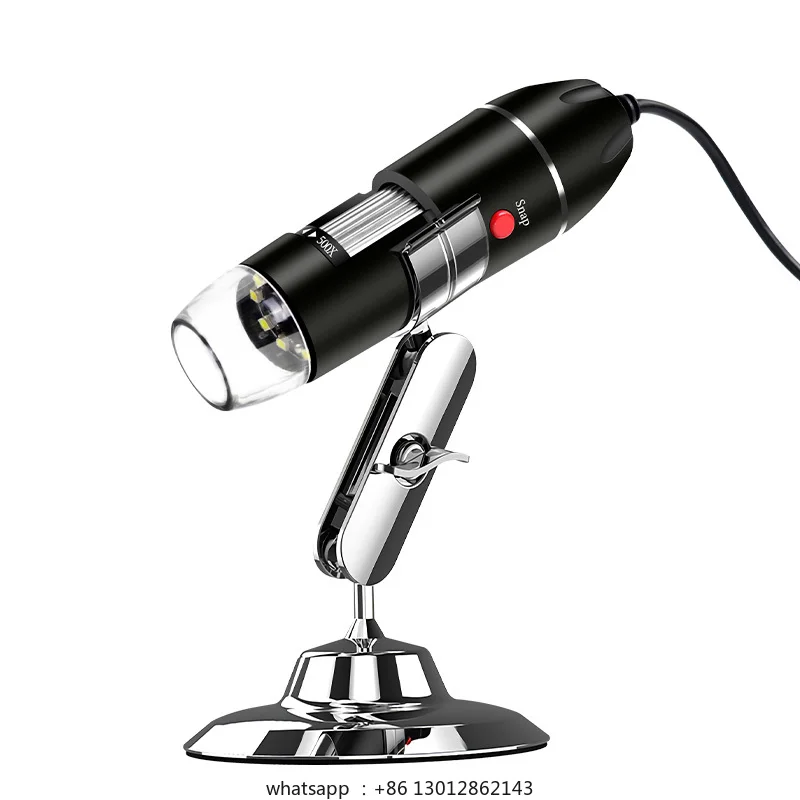 

1000X electronic digital mobile phone microscope USB hand-held magnifying glass with LED light