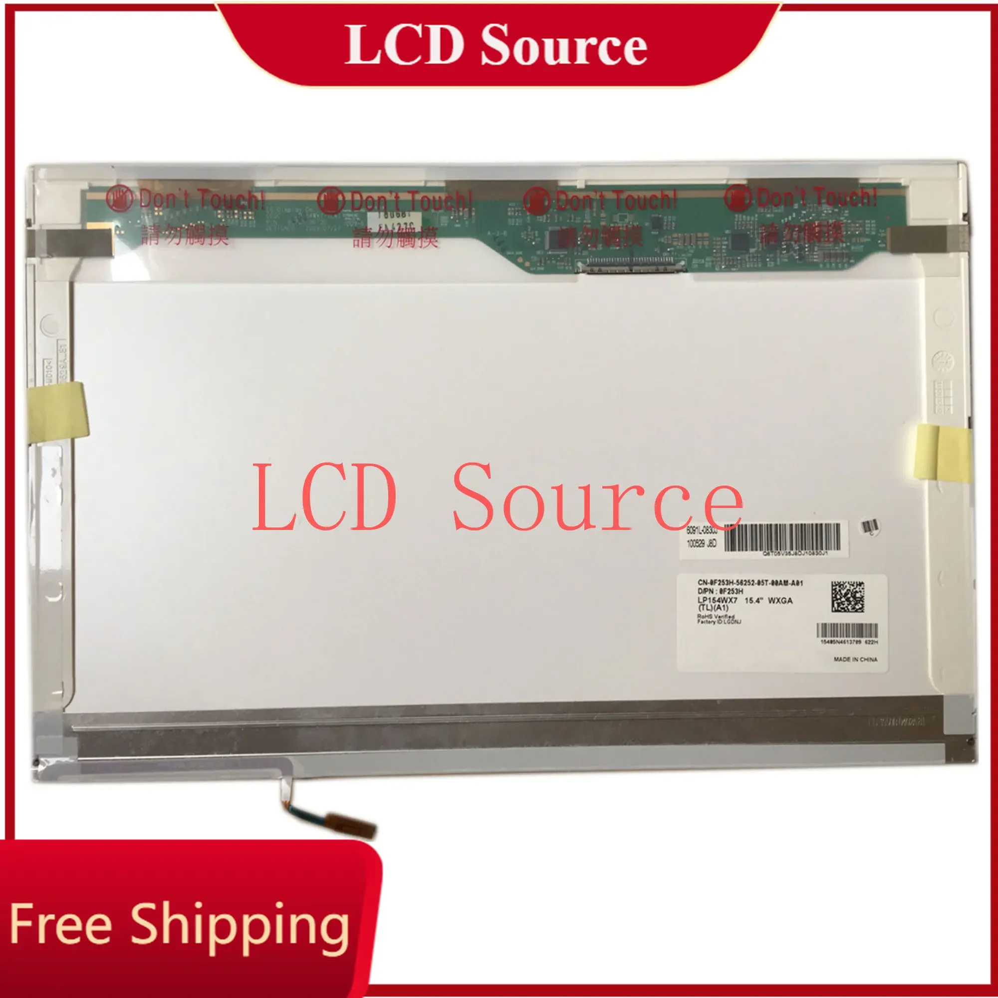 LP154WX7 TLA1 TLB2 TLA2 TLP1 TLB3 LTN154AT12 B154EW09 V.2 small tail fit 30 PIN Laptop LCD Screen