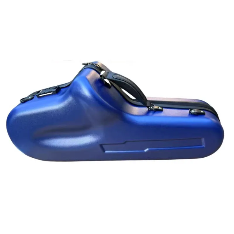 ABS Alto Saxophone Hard Case Stress-proof Shockproof Fleece-lined Portable Shoulders Saxophone Box Musical Instrument Accessory