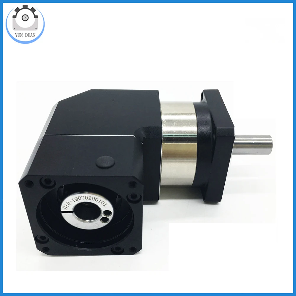 90 Degree Gearbox Nema34 Planetary Gearbox Speed Ratio 3-100:1 DC Motor Reducer Planetary Gear for Servo Motor 10 Arcmin Gearbox