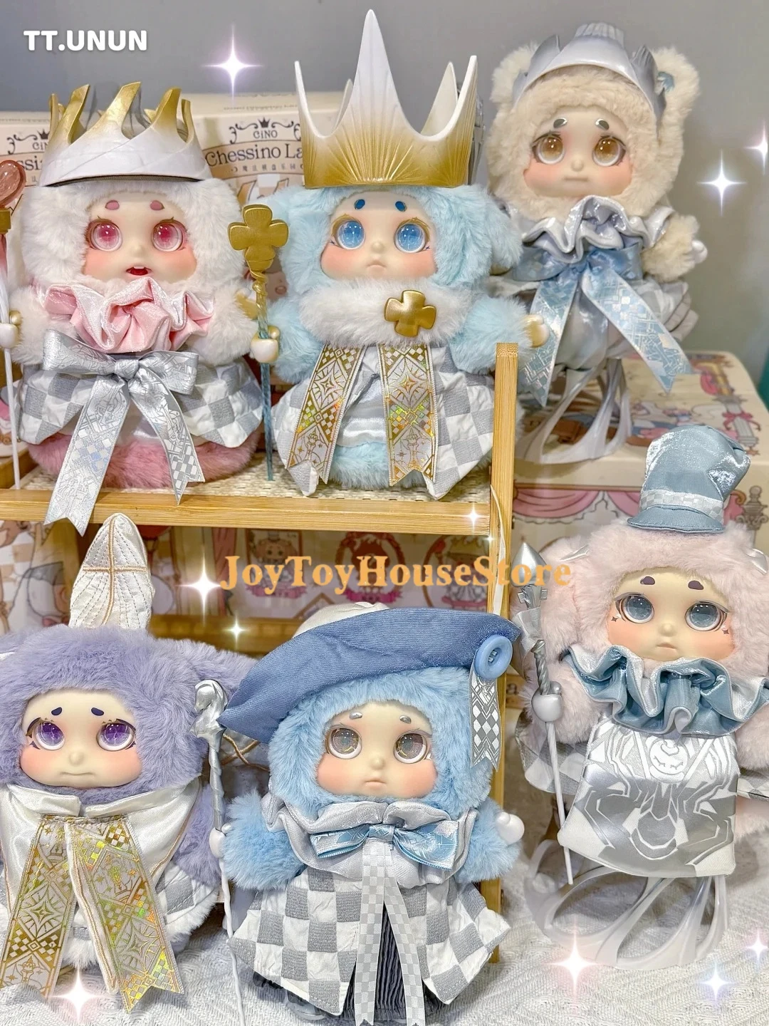 

Authentic Cino Magic Chessboard Paradise Series Plush Blind Box Trendy Play Doll Desktop Decoration Cute Surprise Birthday Gift